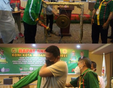 Wali Kota Medan Buka Rapat Anggota 2021