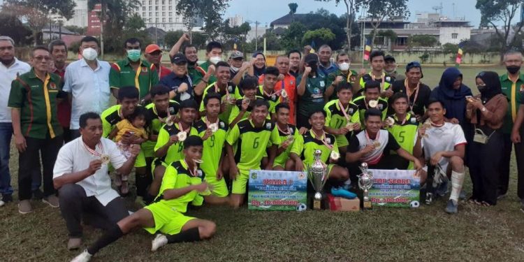 Satria Porta Kampiun Turnamen Piala Wali Kota Medan