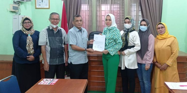 Ketua KONI Medan Terima Audiensi Perwosi