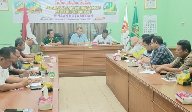 KONI Medan Evaluasi Pencapaian Porprovsu