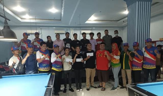 Medan Baru Juara Umum Biliar
