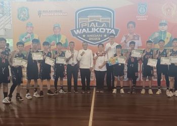 KONI Apresiasi Perbasi Medan, XYZ Dan ABM Juara Piala Wali Kota
