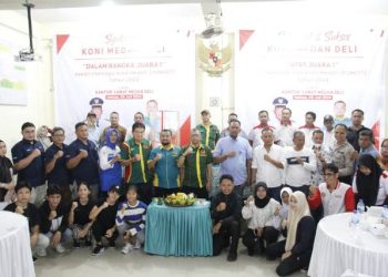 KONI Apresiasi Sukses Medan Deli Juara Porkot