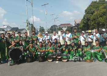 KONI Medan Yakin Target Drum Band Sumut 