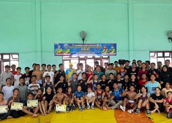 Amplas Dan Deli Unggul Di Gulat Porkot Medan 