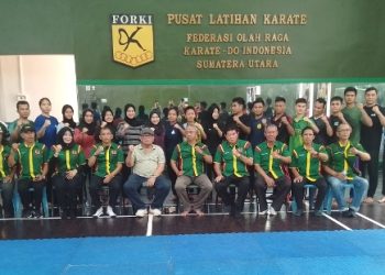 KONI Medan Semangati Atlet PON