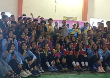 Sunggal, Medan Deli Juara Bola Voli Porkot Medan 2024