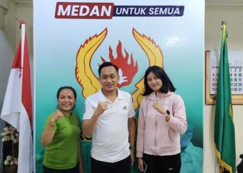 KONI Medan Lepas Atlet Kick Boxing Ke Pelatnas SEA Games