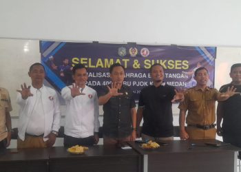 KONI Medan Siap Dukung ABTI Kembangkan Bola Tangan