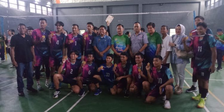 Medan Marelan Dan Helvetia Raih Emas Cabor Bola Voli