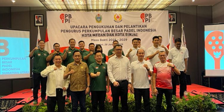 KONI Medan Dukung Penuh Cabor Padel